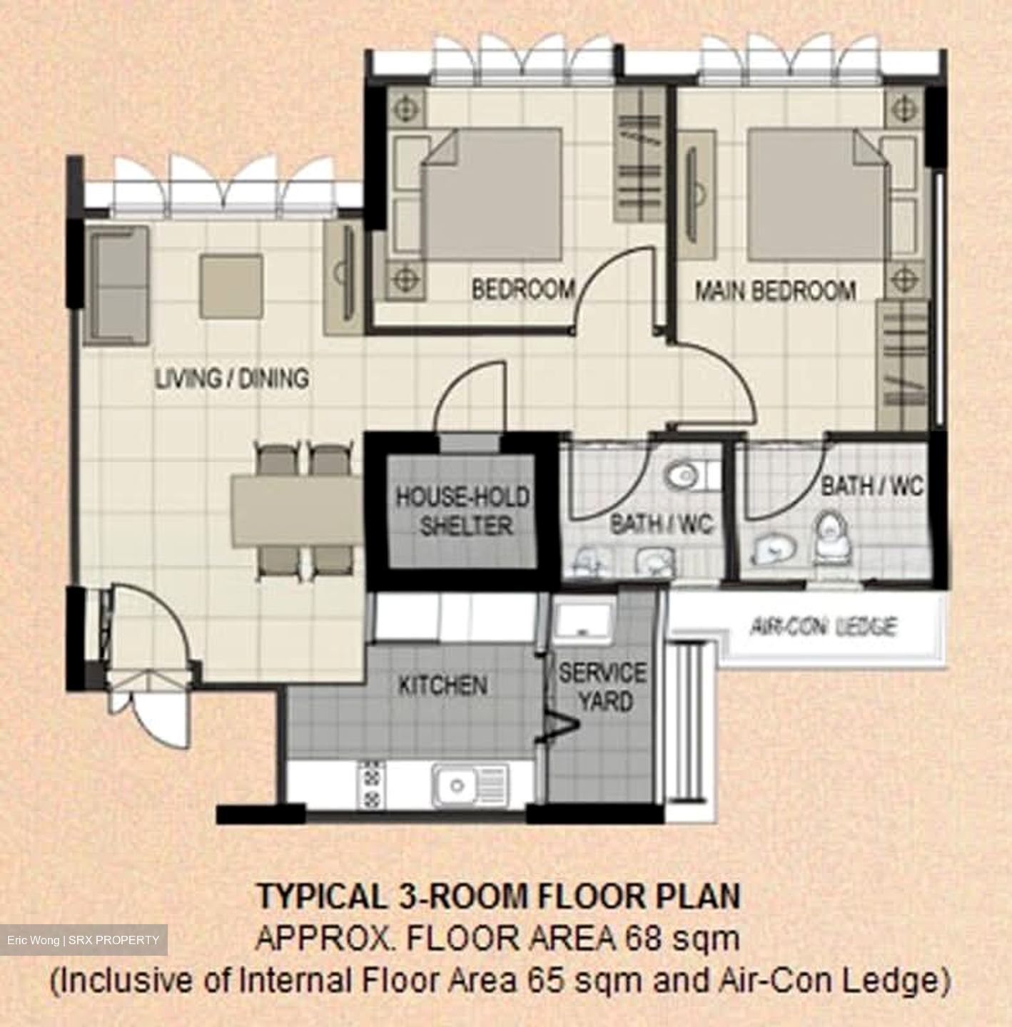 Blk 527D Costa Ris (Pasir Ris), HDB 3 Rooms #543476661